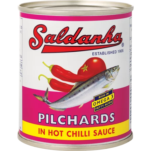Saldanha Pilchards in Hot Chilli Sauce 400g